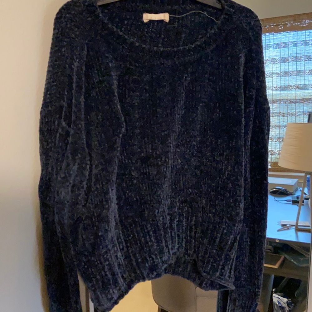 Navy sweater